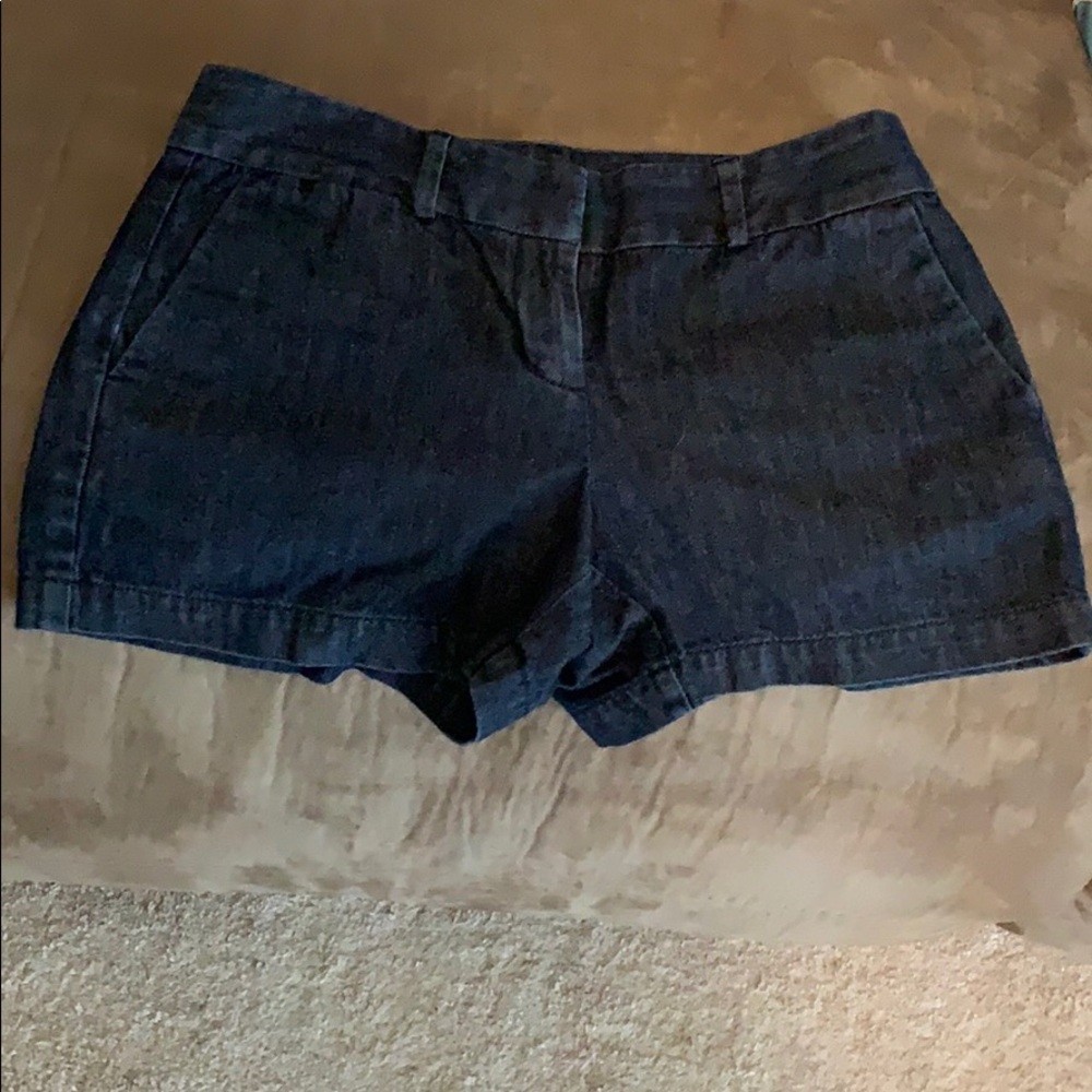 Deep indigo shorts